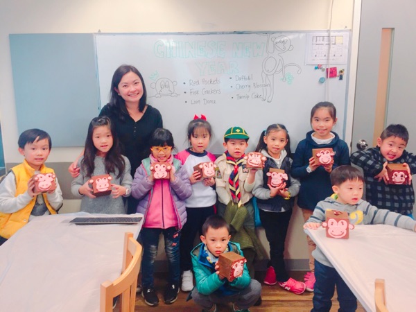 Kids class - Chinese New Year money box art class