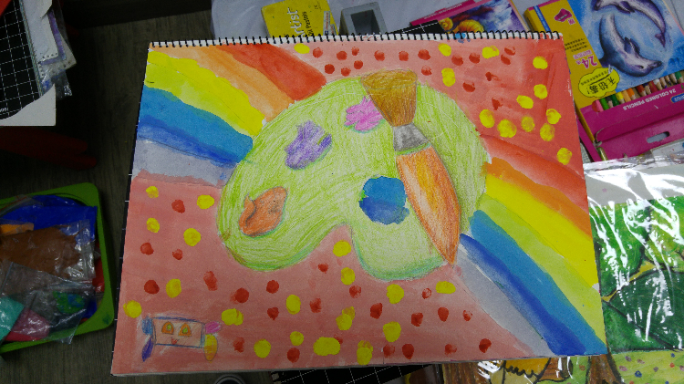 可以練習學童的用色技巧